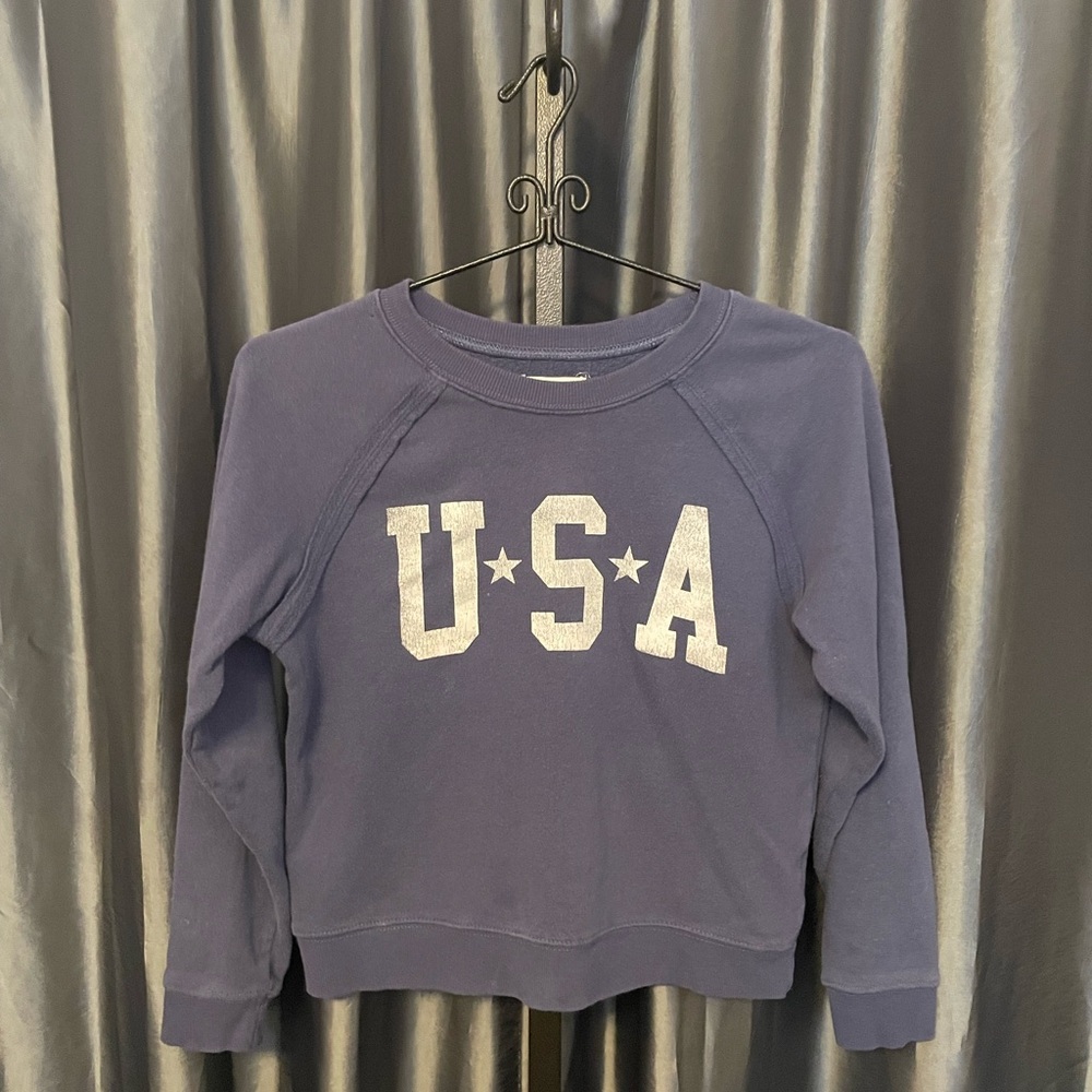 Women's Blue USA Sweater